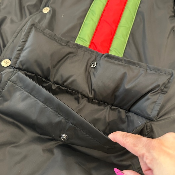 Gucci x Adidas Puffer Coaches Jacket - Picture 7 of 9